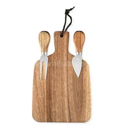 Cucina - Eco-neutral® Wooden Serving Board With 2 Knives