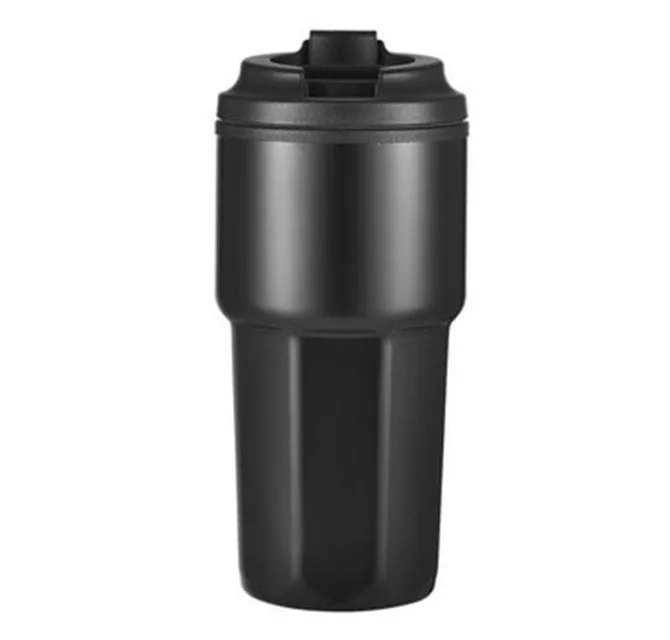 KAVALA - Giftology Steel/PP Double Wall Travel Mug 500ml - Black