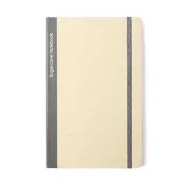 Buren - Eco-neutral Sugarcane Paper A5 Notebook - Grey