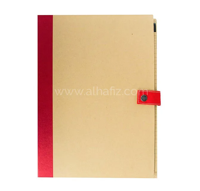 Eco-neutral Sorbus A4 Folder With Pen Red