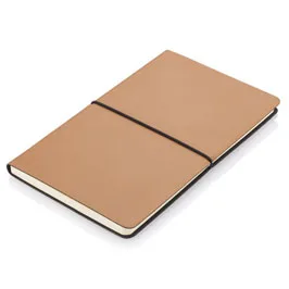 Peja - Santhome A5 Recycled Pu Soft Cover Notebook - Tan