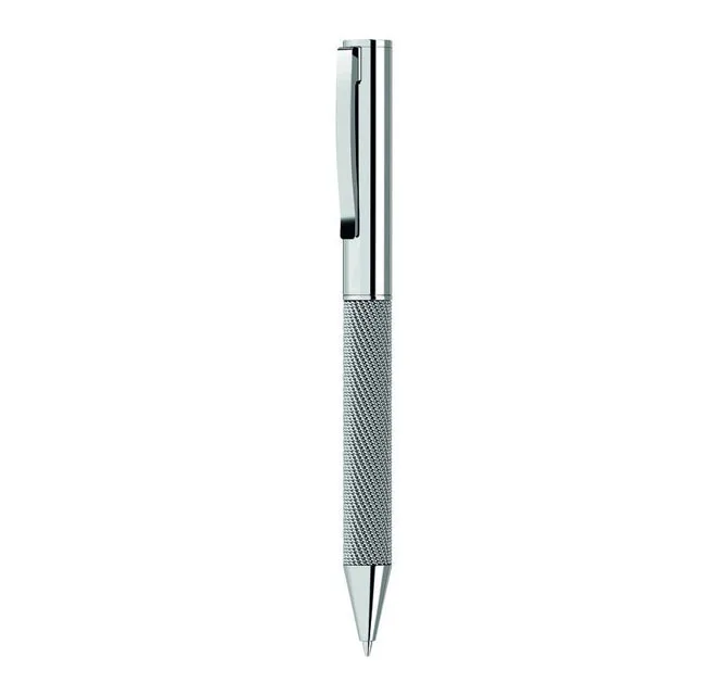 UMA - MESH Premium Metal Ballpoint Pen - Silver