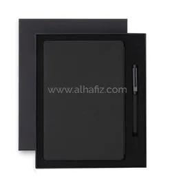 Vardim - Change Zero Sustainable Gift Set With Refillable Notebook & Pen - Black