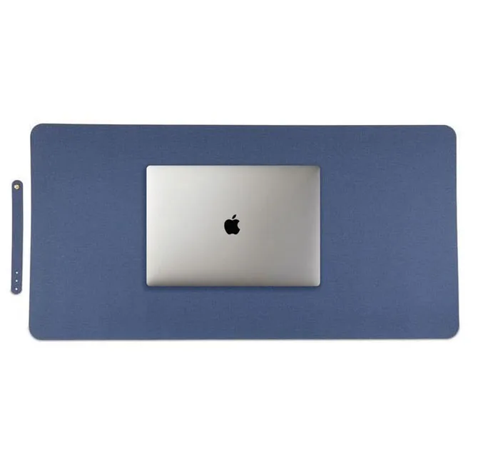 ZILE - CHANGE ZERO Recycled PU Desk Pad - Navy Blue
