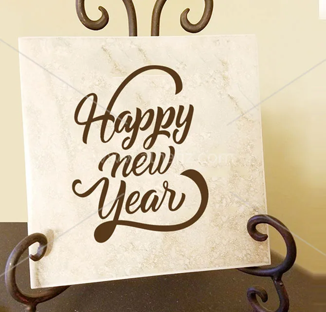 Happy New Year display 