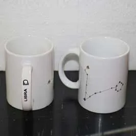 مج أبيض مخصص  ـ أبراج