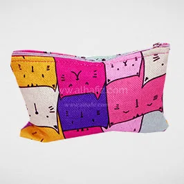 Colorful Printed Zipper Pouch