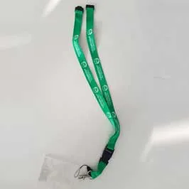 Custom Printed Lanyard - Green