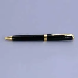 Black Pen with Golden Clip & Tip