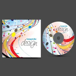 طباعة أغلفة وملصقات CD مخصصة