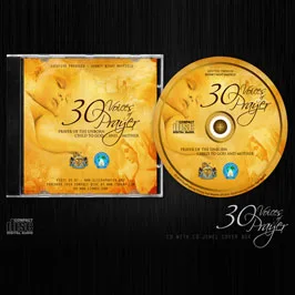 طباعة أغلفة وملصقات CD مخصصة - ذهبي