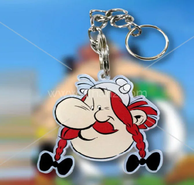 Cartoon Character School Keychain