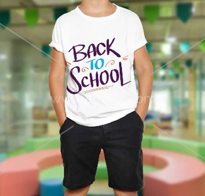 Back to School Printed T-Shirt