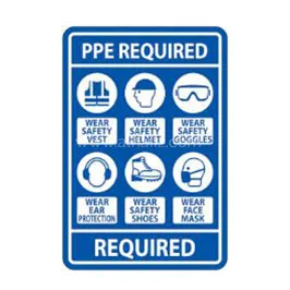 Safety Required Signage