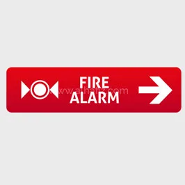 Fire Alarm Signage