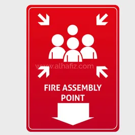 Fire Assembly Point Signage 