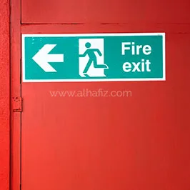 Fire Exit Safety Signage 