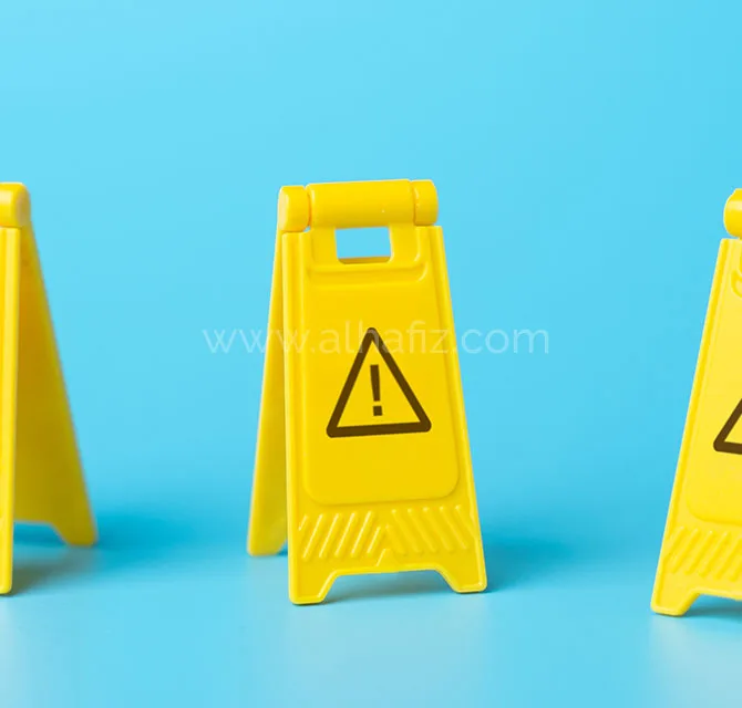 Yellow Warning Be Careful