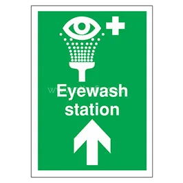 Eyewash Station Safety Sign 