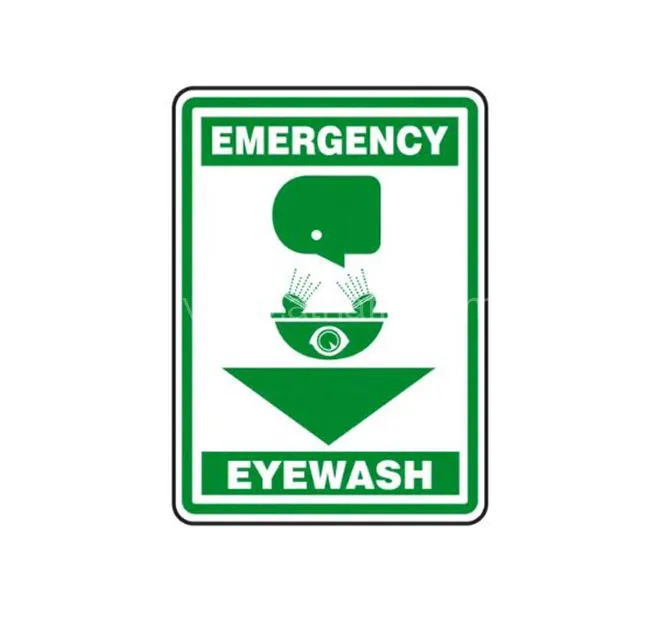 Warehouse Emergency Eyewash Signs 