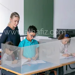 Acrylic Classroom Desk Dividers – Multi-Seat