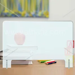 Freestanding Acrylic Sneeze Guard
