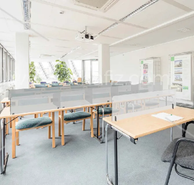 Frosted Acrylic Desk Dividers for Open Offices