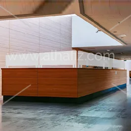 Frosted Acrylic Panels for Reception Counters