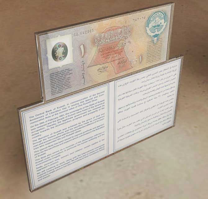 Acrylic Certificate Holder