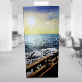 إطار صور أكريليك بتصميم الشاطئ