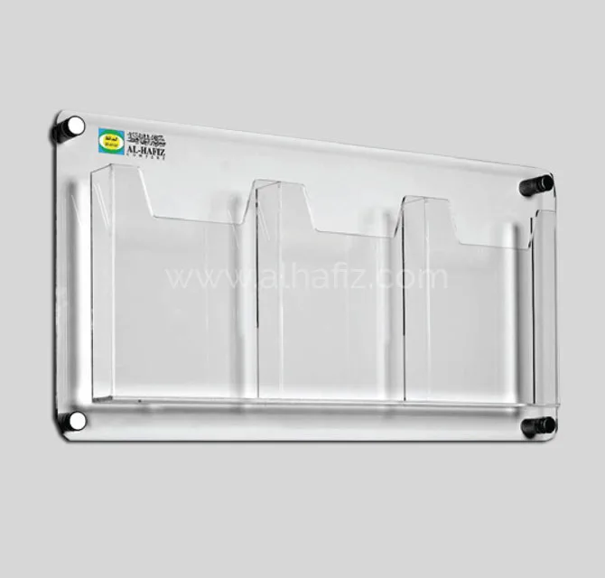 Acrylic Wall Mounted Brochure 