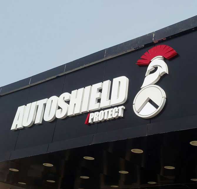 3D Embossed letters  Front illuminated - LED SIGN