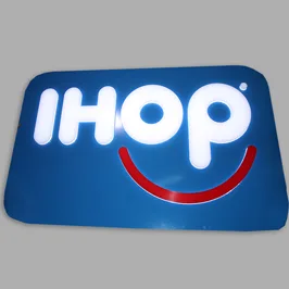 لافتة LED بإضاءة خلفية - ihop