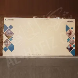 Custom Logo Backdrop Banner Printing 
