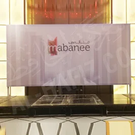 Mabanee Indoor Event Backdrop With Metal Frame