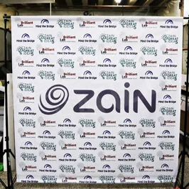 Zain Kuwait Promotional Backdrop 