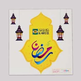 Printed Ceramic Tile - Festive Greetings (with Stand)