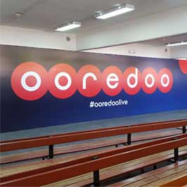 Backdrop Banner - Ooredoo Event Backdrop Banner - Ooredoo Event