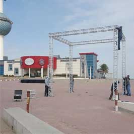 Box Truss Structure For Outdoor Events Box Truss Structure For Outdoor Events