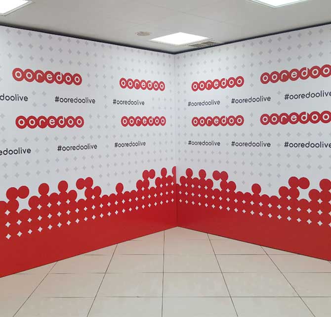 L Shaped Banner Stand