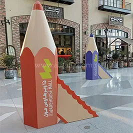 3D Large-size Polystyrene pencil 