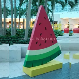 Custom Polystyrene Melon Slice