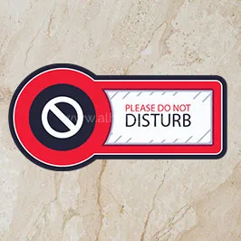 Do Not Disturb Floor Sign Sticker