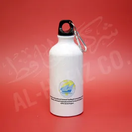 طباعة الشعار على عبوة المياه بالسلك سكرين