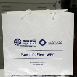 طباعة السلك سكرين على أكياس التسوق الورقية
