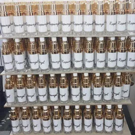 زجاجة عطر مطبوعة بـ UV