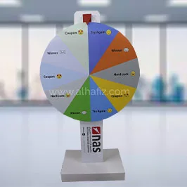 عجلة خصومات دوّارة