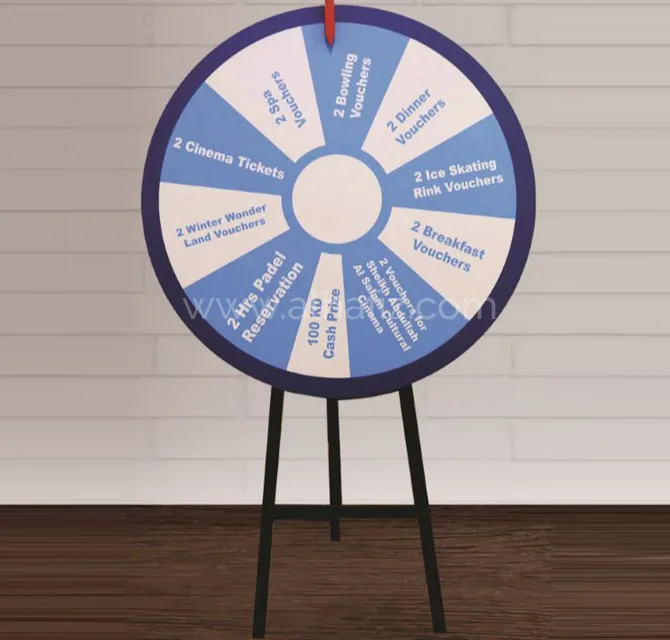 Spin Wheel for Hotel and Restaurant
