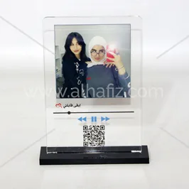 Acrylic Music Plaque with Photo & QR Code