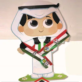 Kuwait National Day Die Cut Forex Standee